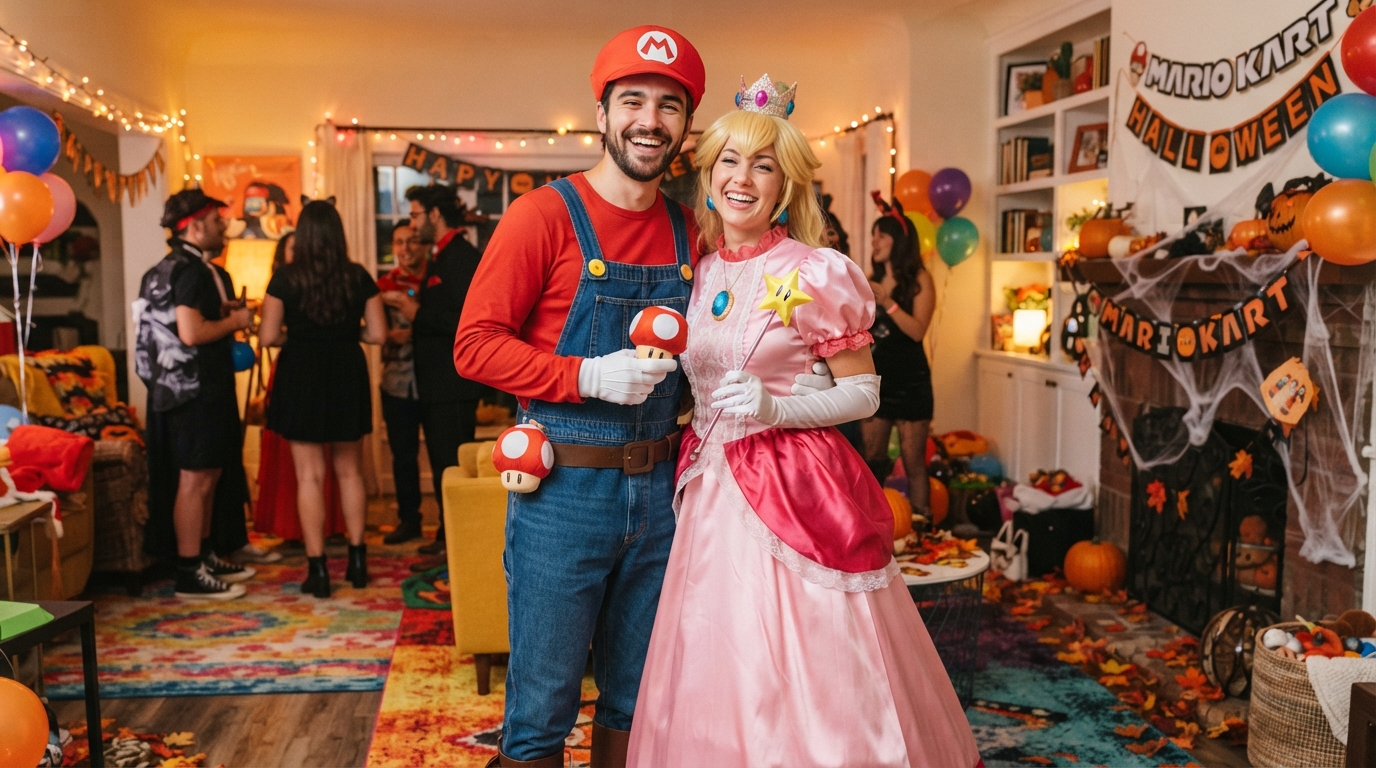 Mario & Princess Peach